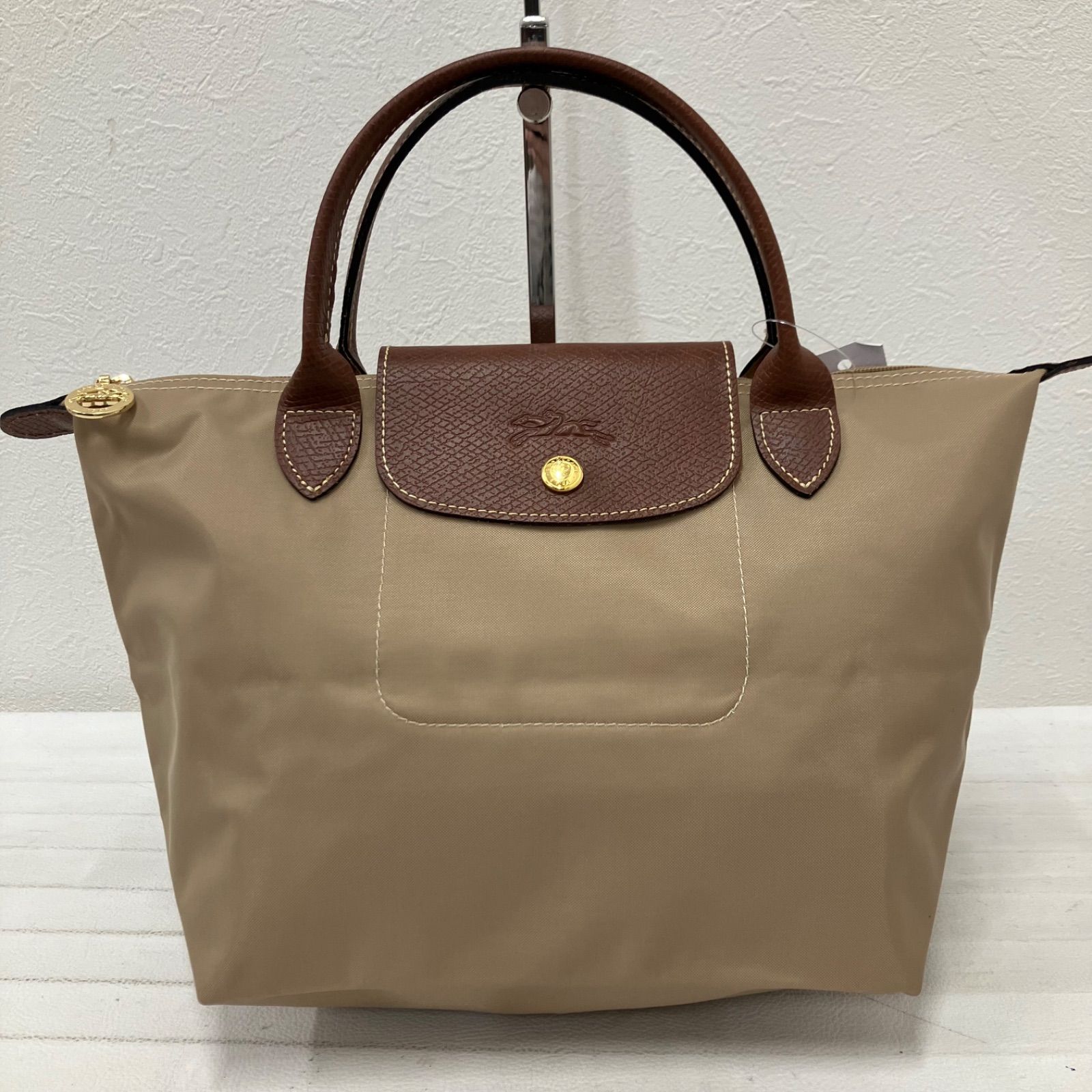 新品 ロンシャン ルプリアージュ エナジートップハンドル XS ベージュ2way 7987 LONGCHAMP ロンシャン プリアージュ ル・プリアージュ ルプ