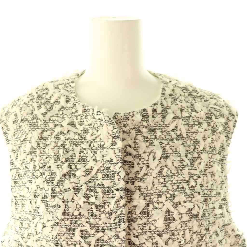 ジプソフィア gypsophila Sucre Gilet ジレ ベスト 前開き ナイロン F