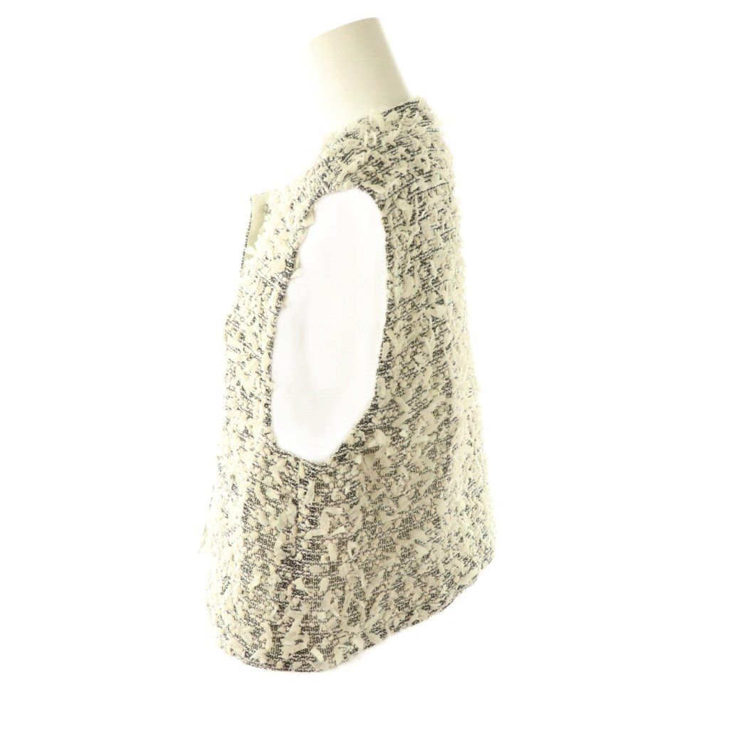 ジプソフィア gypsohila Sucre Gilet フリンジ　ジレ GYPSOPHILA - gypsohila sucre gilet ジプソフィア シュクレジレーの