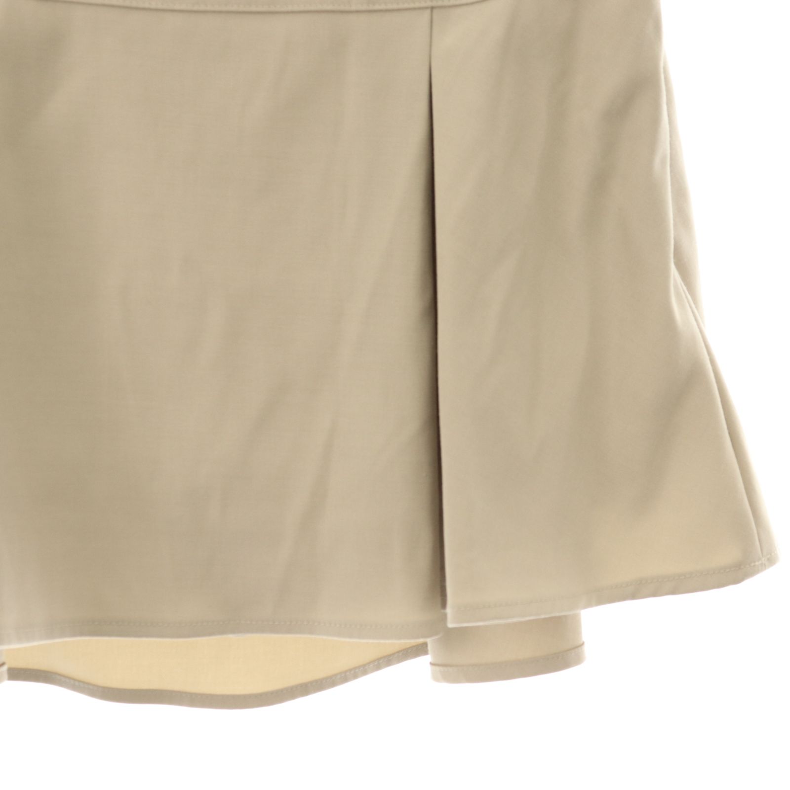 アンドマリー ANDMARY Nina flare mini skirt スカート S ベージュ /DO