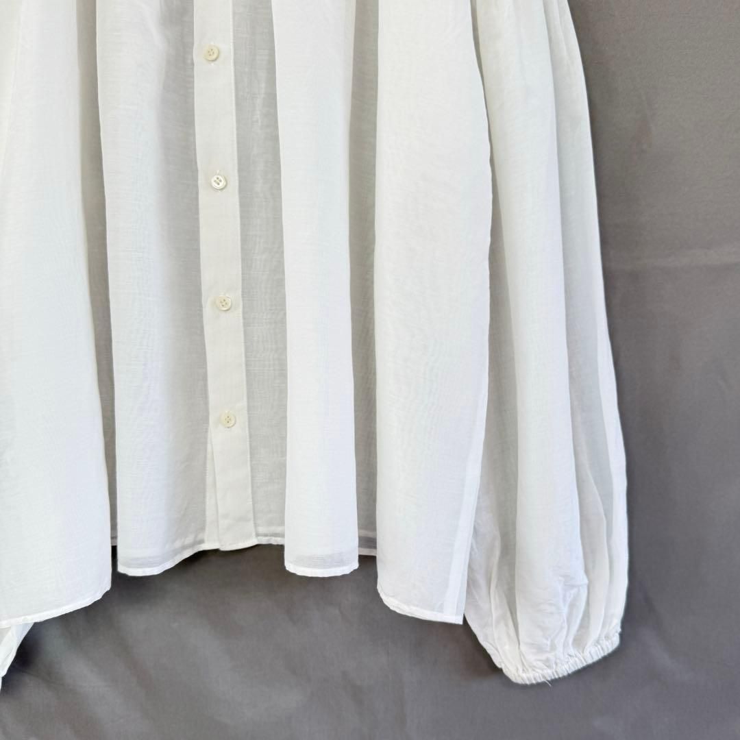 極美品 SLOBE IENA スローブイエナ 24SS コットンシルク 2way ブラウス 