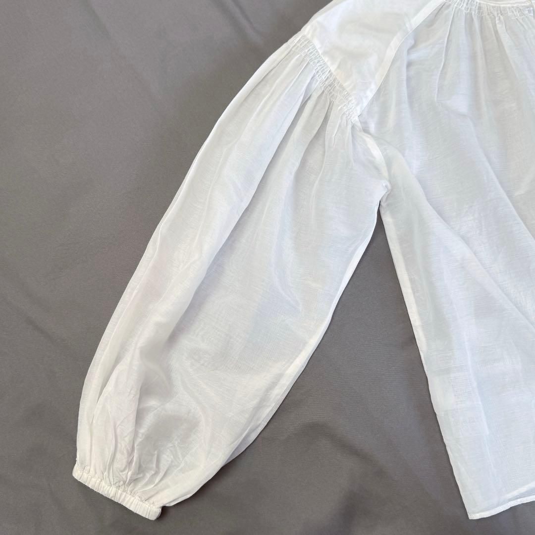 極美品 SLOBE IENA スローブイエナ 24SS コットンシルク 2way ブラウス 