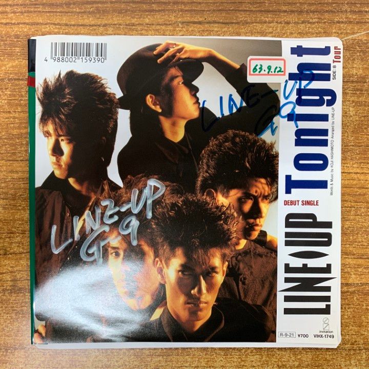 ○01)【1点限り!】【見本盤・サイン入り】ラインアップ/Line Up