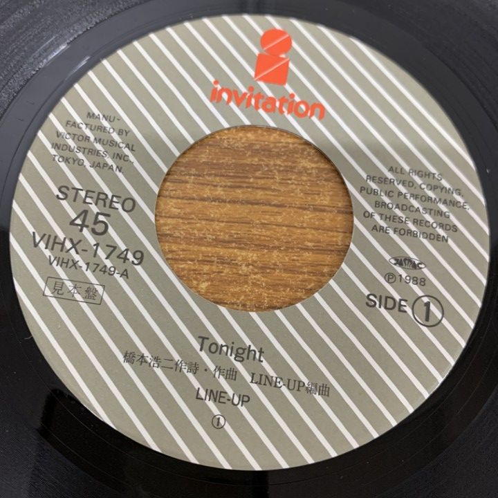 ○01)【1点限り!】【見本盤・サイン入り】ラインアップ/Line Up