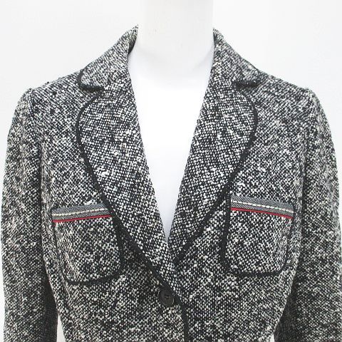 ポールカ PAULE KA セットアップ ジャケット 背抜き 膝丈 フレア