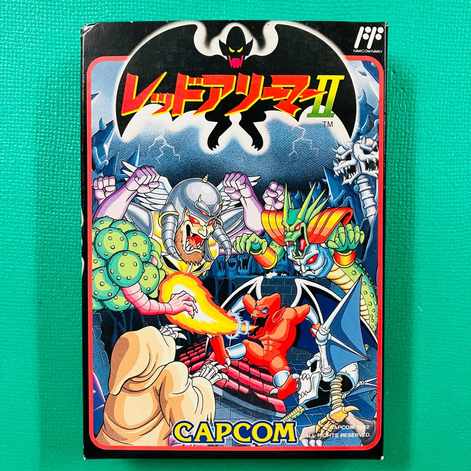 未使用品】ファミコン レッドアリーマーII CAPCOM カプコン FC - メルカリ