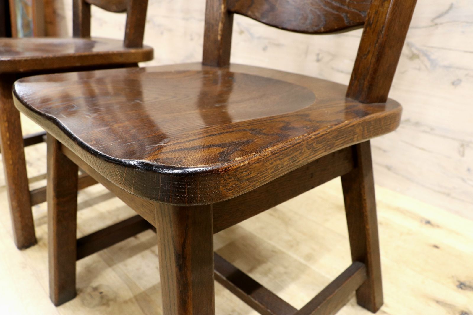 GMIK733B○起立木工 / KIRITSU MOKKO ダイニングチェア オランダ製