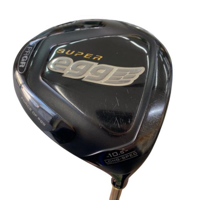 【】 プロギア SUPER egg LONG-SPEC 10.5° ドライバー DR eggオリジナルカーボン (フレックスSR) メンズ 男性用 右利き 右用 Cランク ゴルフクラブ