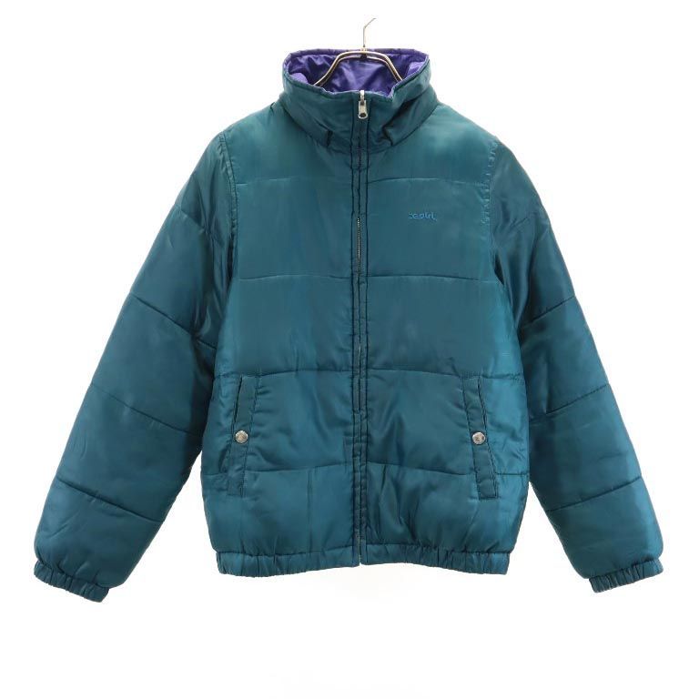 X-girl エックスガール ロゴ刺繍 リバーシブル 中綿ジャケット 1