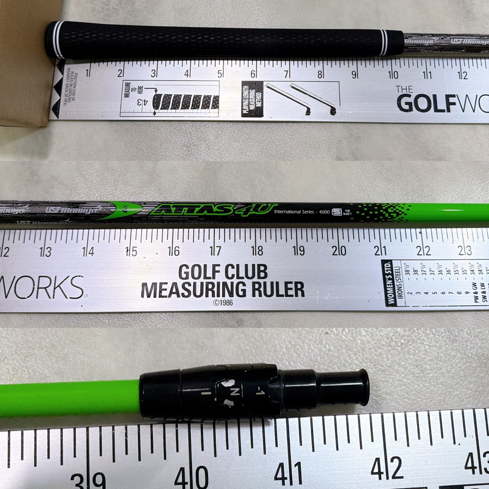 ミニドライバー用 ATTAS 4U 6X キャロウェイ 最新キャロウェイスリーブ