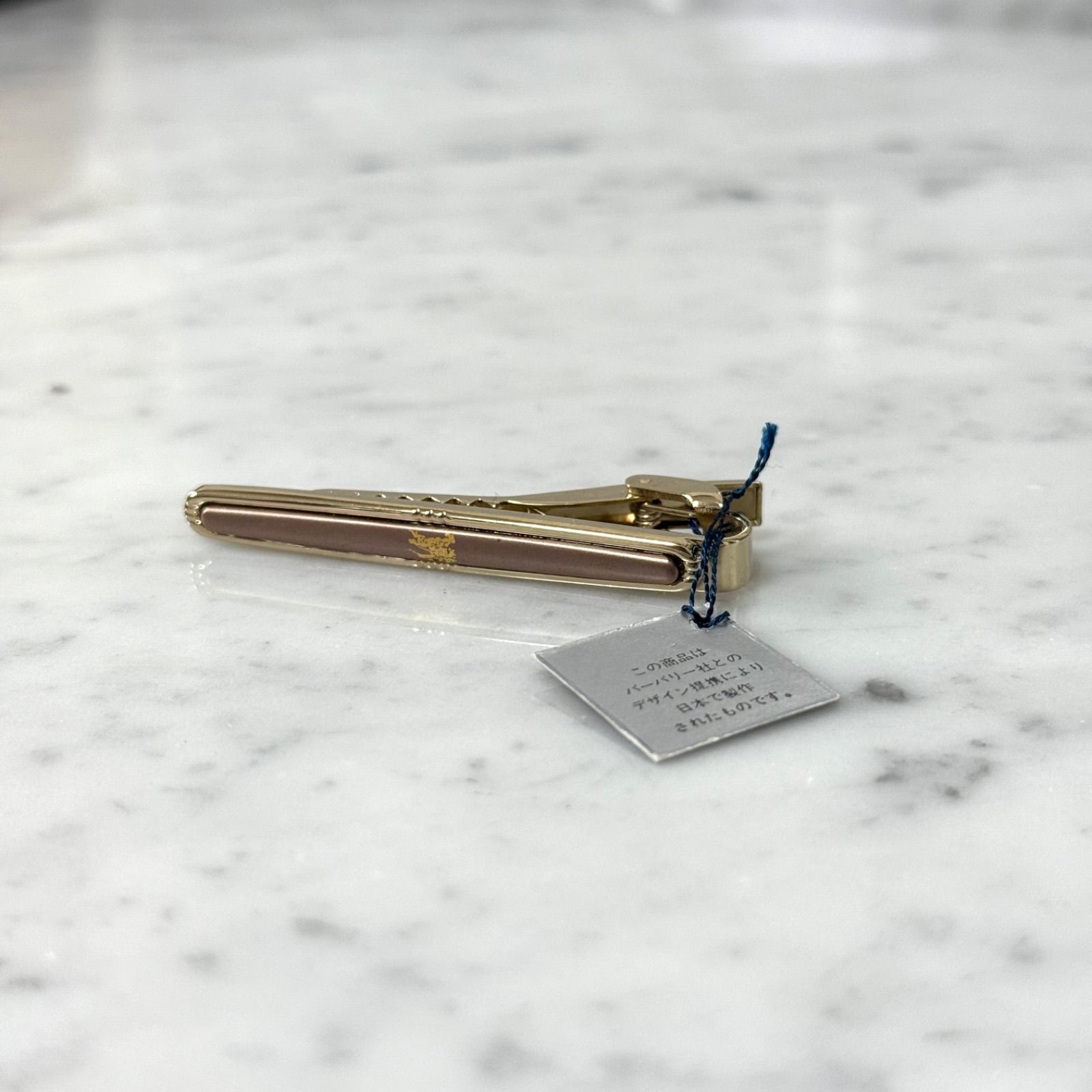 新品 未使用 BURBERRY バーバリー ネクタイピン タイピン ホース ロゴ