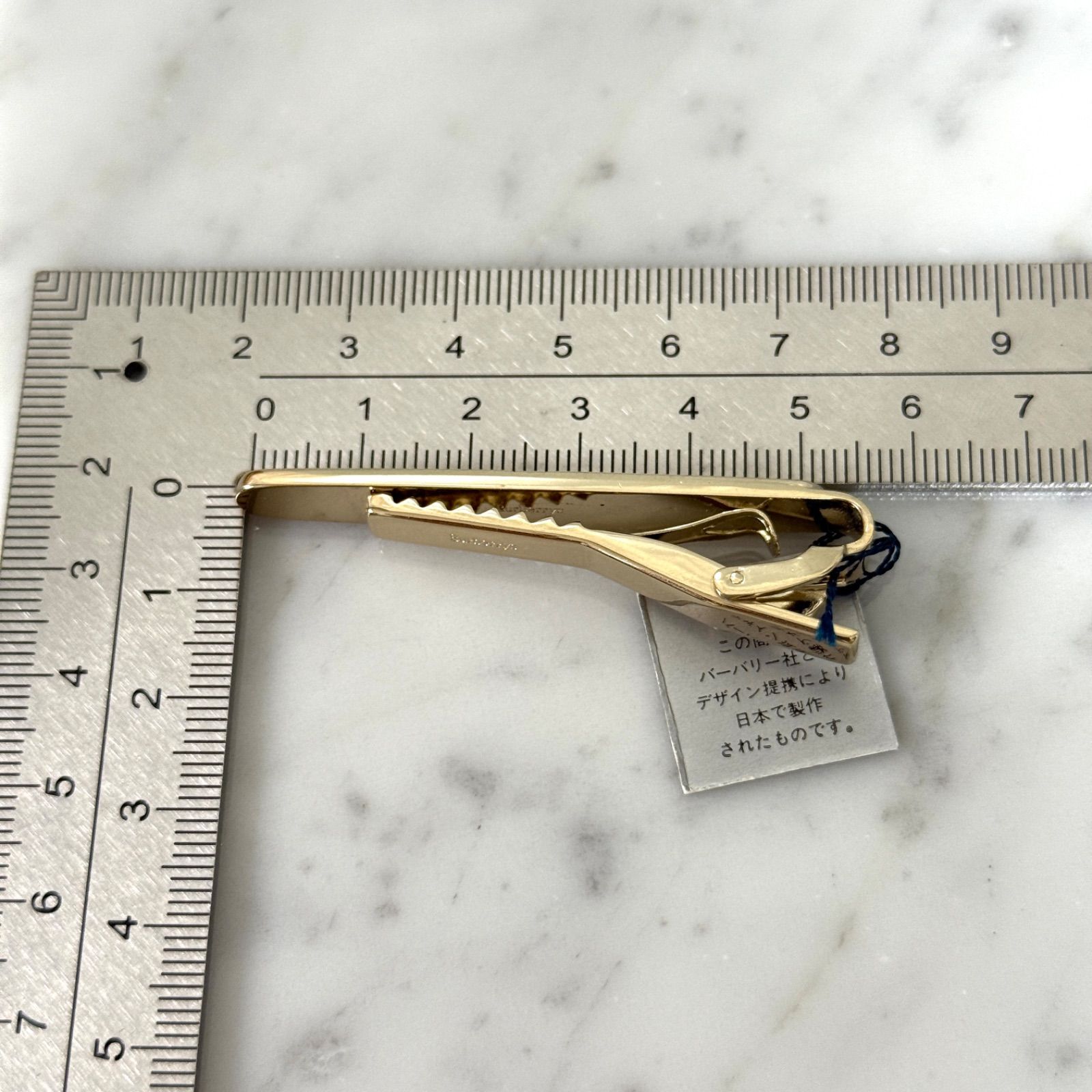 新品 未使用 BURBERRY バーバリー ネクタイピン タイピン ホース ロゴ