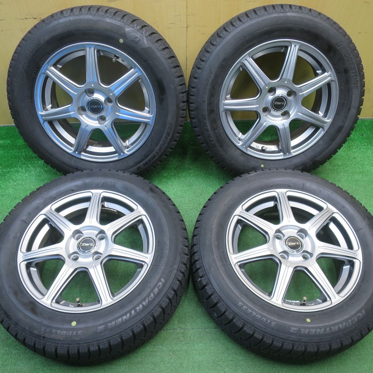 バリ溝！21年！キレイ！9分☆スタッドレス 185/65R15 ブリヂストン 