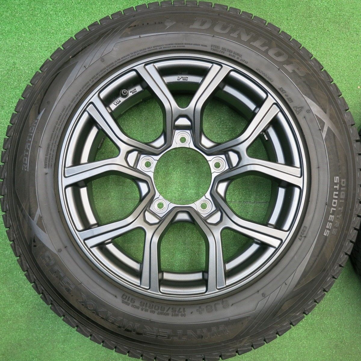バリ溝！21年！キレイ！9分☆ジムニー 等 175/80R16 スタッドレス 