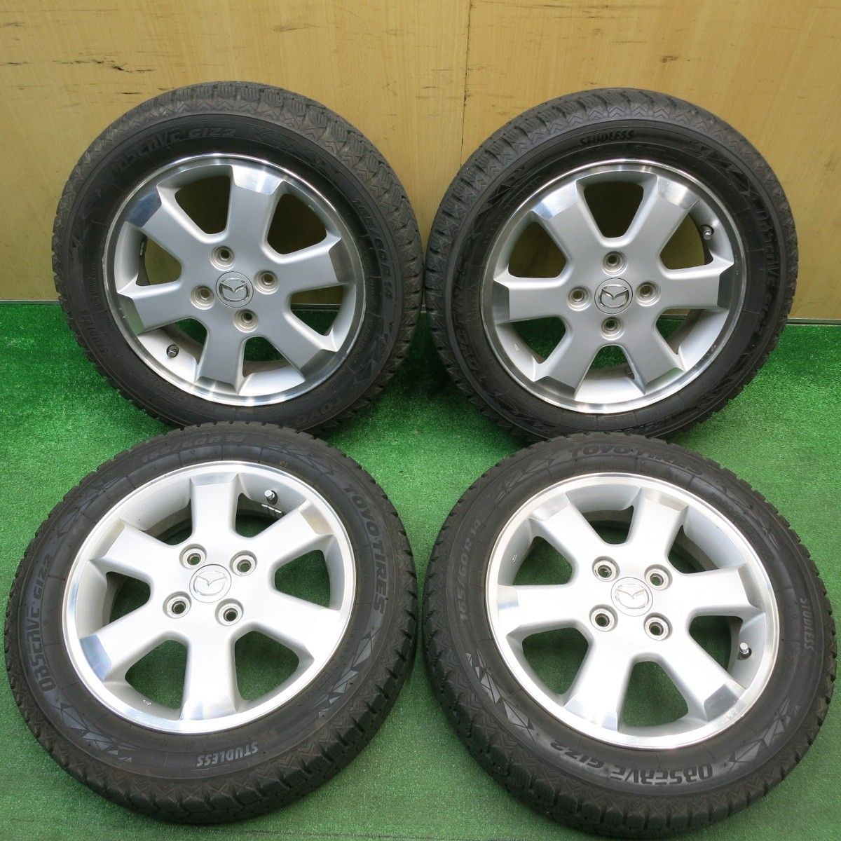 4本価格！21年☆マツダ DG64W スクラム ワゴン 純正 165/60R14 
