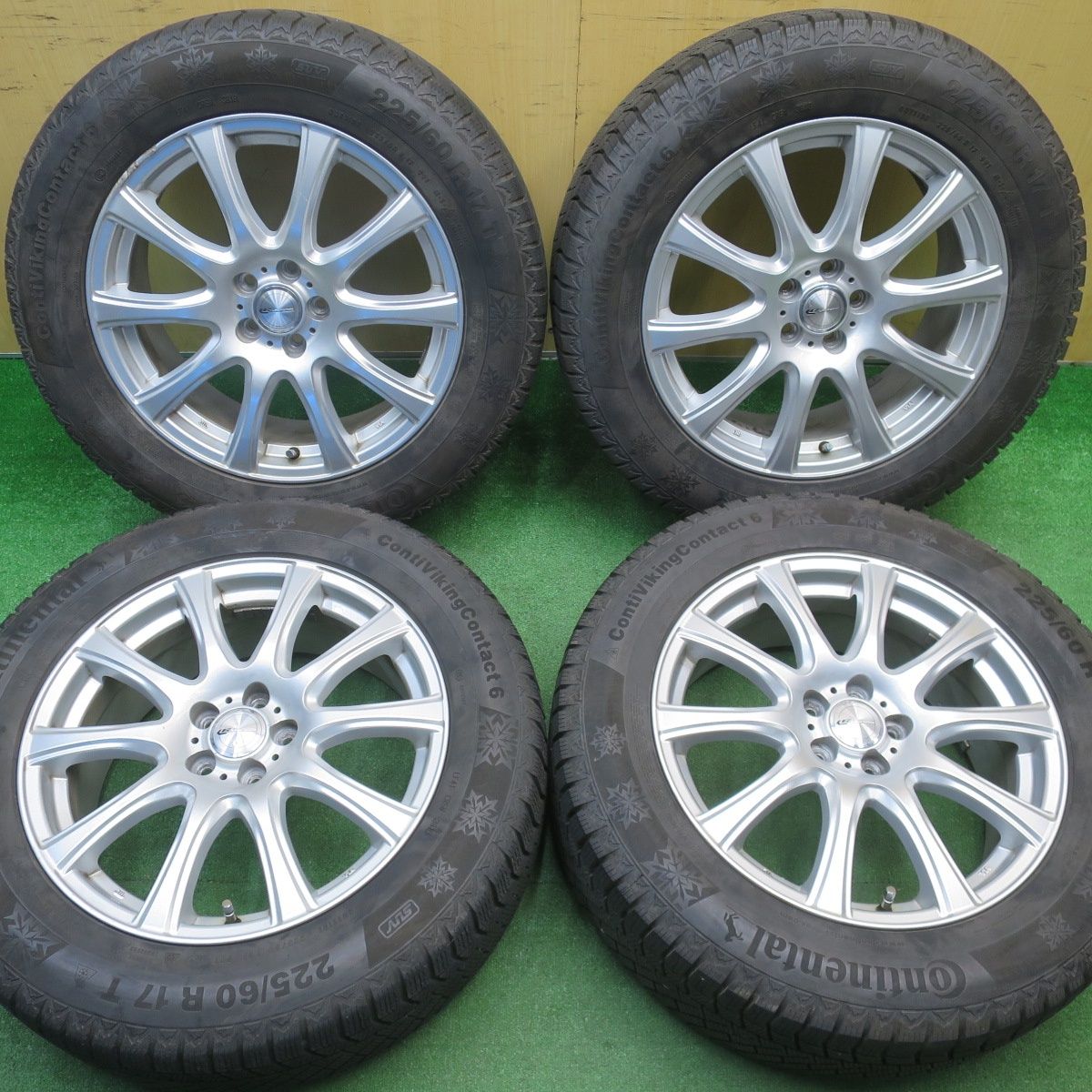 バリ溝！8.5分☆フォレスター 等 225/60R17 スタッドレス 