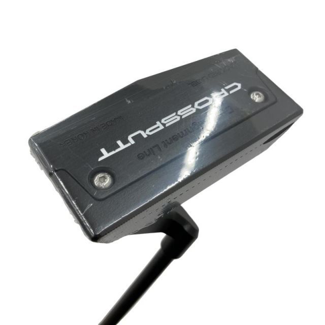 CROSSPUTTの34インチ　ブラック CROSSPUTT パター 34インチ ブラック ヘッドカバー付き CROSS PUTT