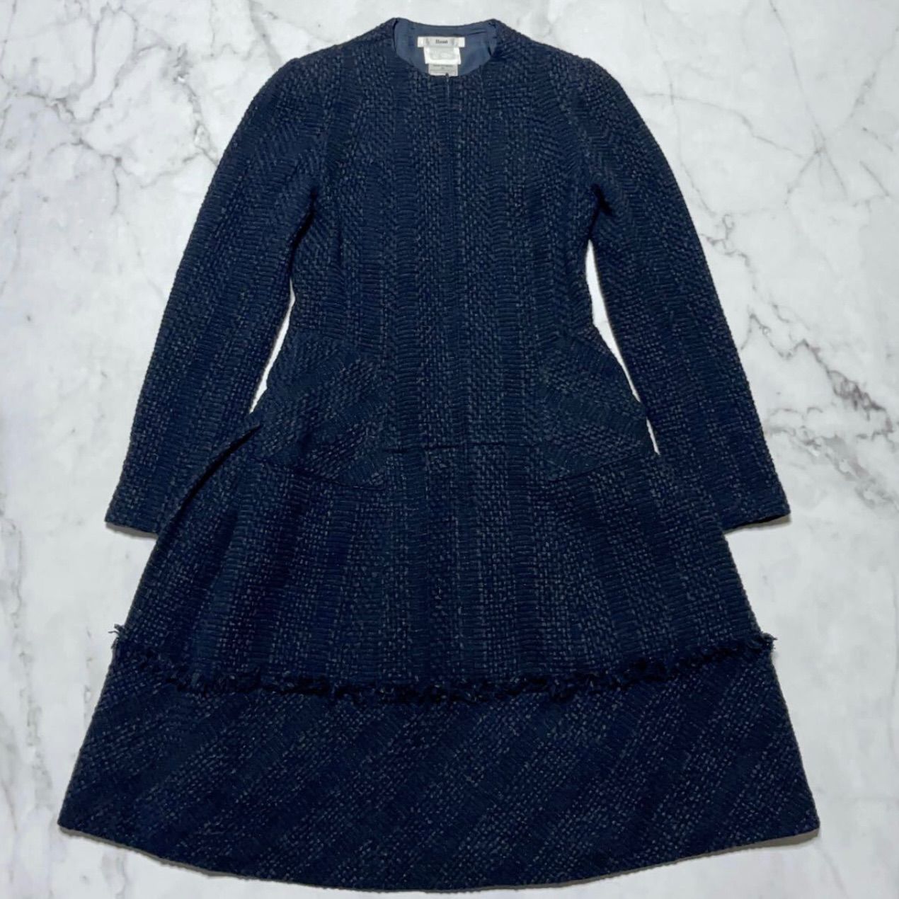 ルネ Rene TISSUE リントン社 LINTON社製生地 裏地キュプラ サイド