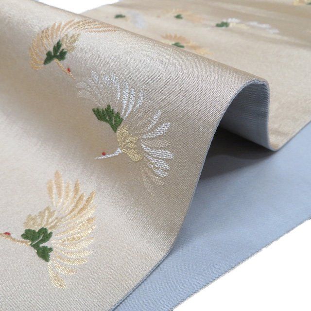 袋帯 中古 リサイクル 正絹 フォーマル 仕立て上がり 六通 渡辺雪三郎