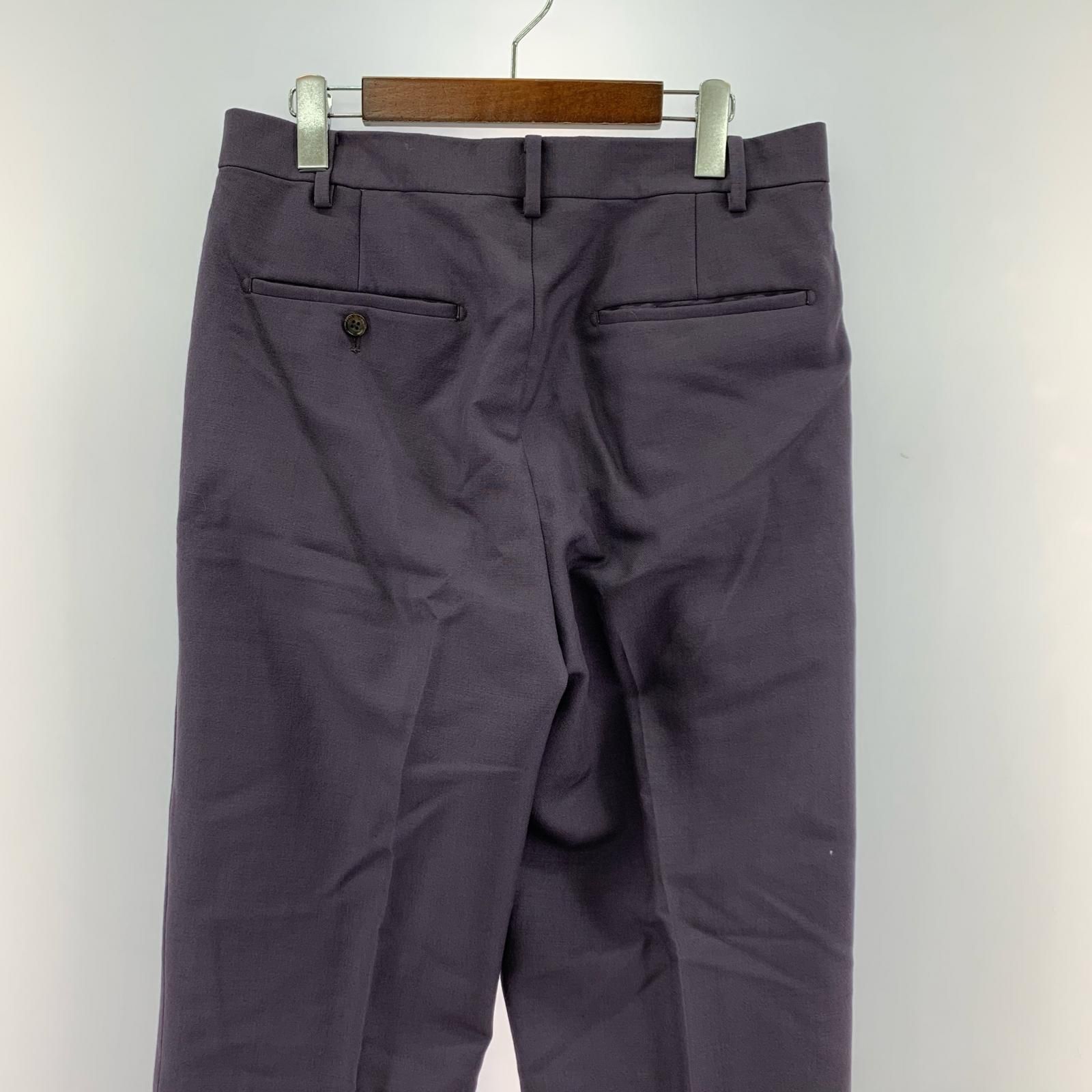 【超美品】WACKOMARIA　 ワコマリア　 DORMEUIL生地　パープル WACKO MARIA DORMEUIL パンツ パープル M カラー 【公式通販】