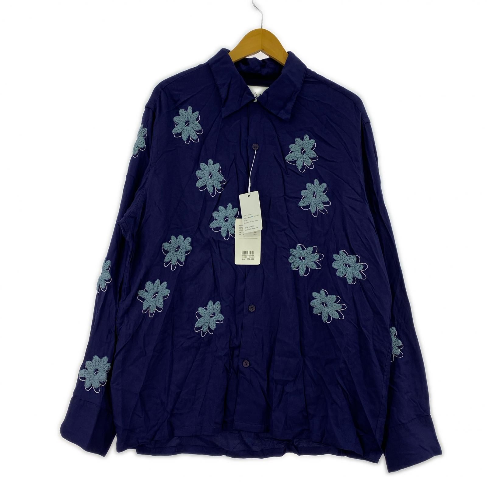 NOMA t.d. フラワー刺繍 L/Sシャツ 4 - メルカリ