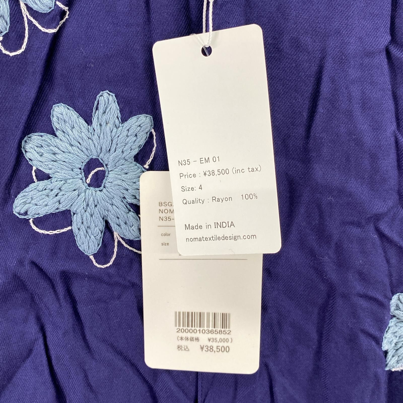 NOMA t.d. フラワー刺繍 L/Sシャツ 4 - メルカリ