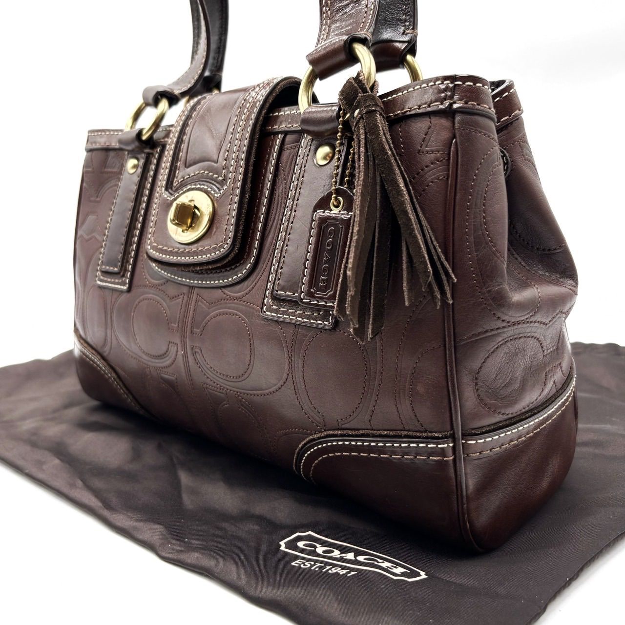 ✨良品✨ COACH コーチ ハンドバッグ トートバッグ ショルダーバッグ 