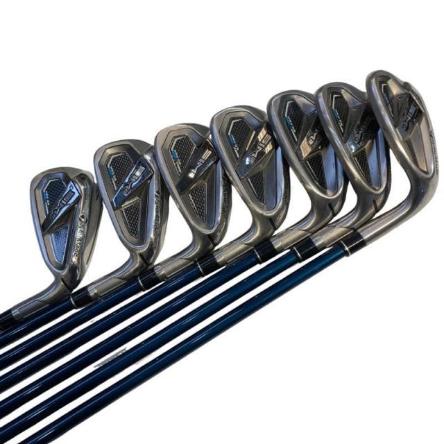 中古】 テーラーメイド SIM2 MAX・OS 7S アイアンセット IR TENSEI