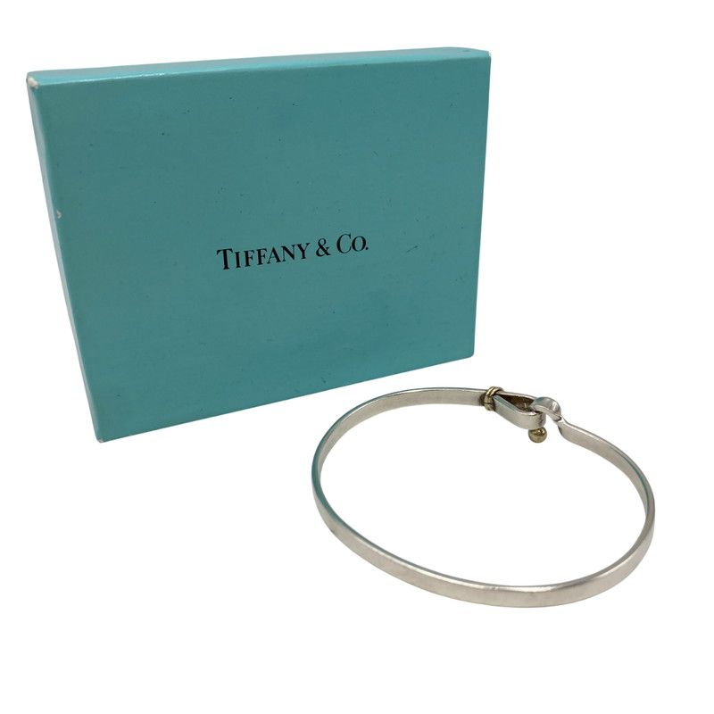 【最終値下げ】Tiffany & Co ラブノット ブレスレット 925 750 Tiffany ティファニー 750 925 バングル ブレスレット ラブノット