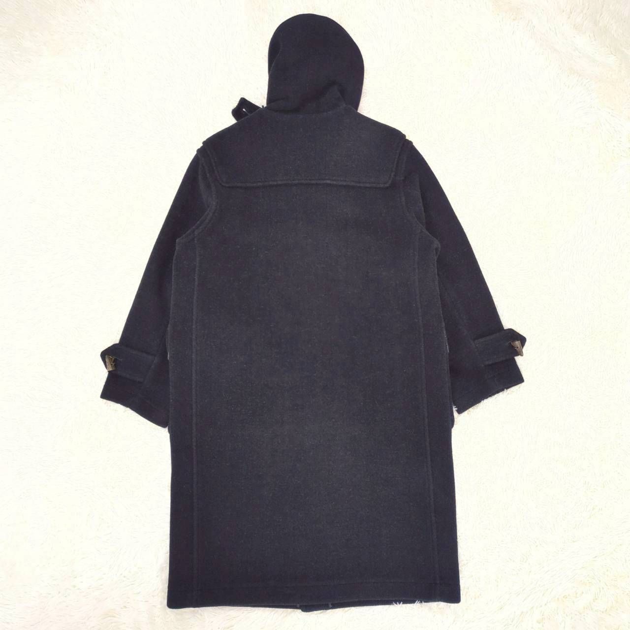 【バーバリーズ】ダッフルコート　ムーアブルック　ノバチェック ヘリンボーン　黒 バーバリーズ バーバリー ダッフルコート ノバチェック ヘリンボーン