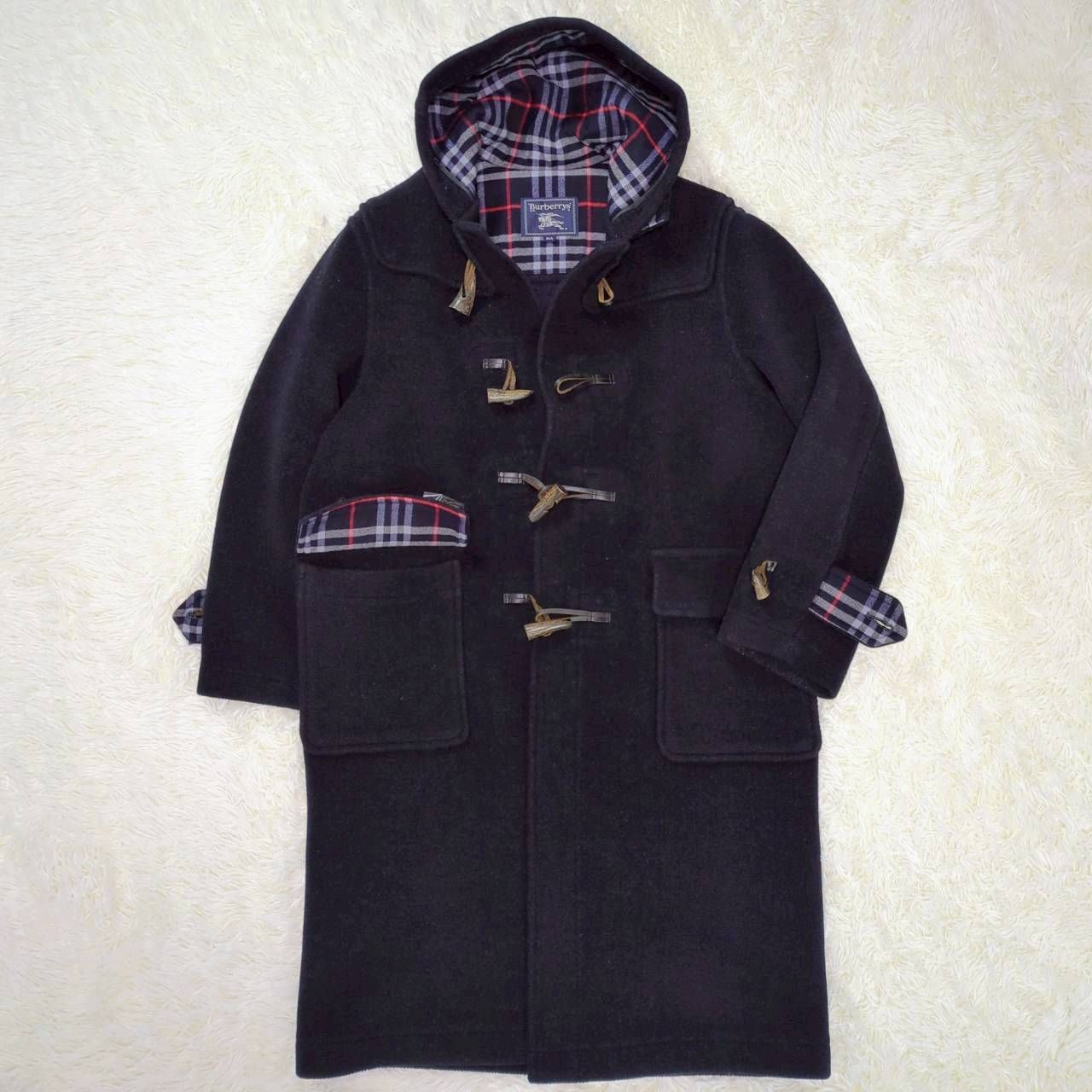 【極美品】バーバリーズ ダッフルコート ムーアブルック ビンテージ 表記L 極美品】バーバリーズ ダッフルコート ムーアブルック ビンテージ 表記