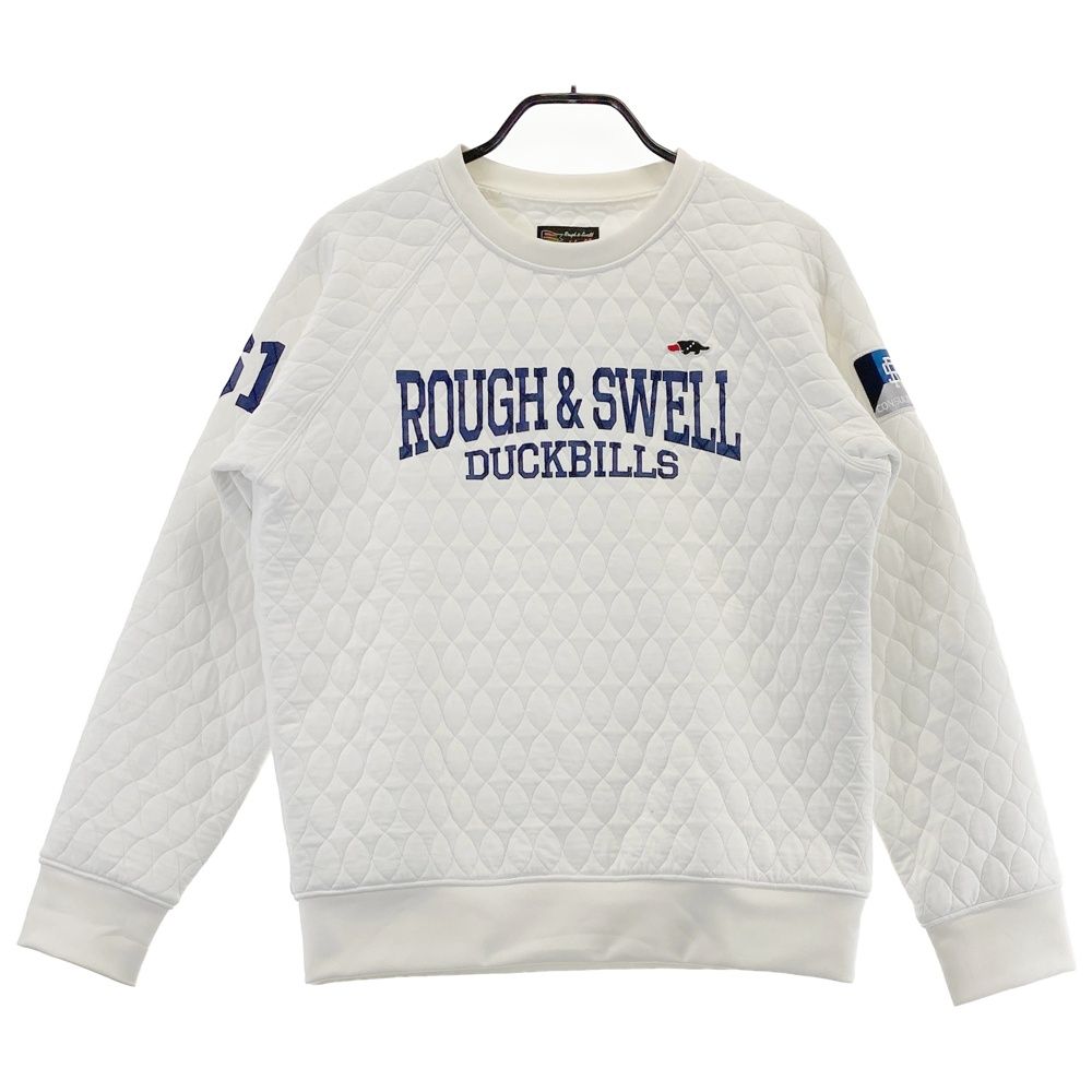 rough&swell ラフアンドスウェル　キルティング　スウェット　メンズ　M サイズ：M ROUGH&SWELL ラフアンドスウェル キルティング風 長袖
