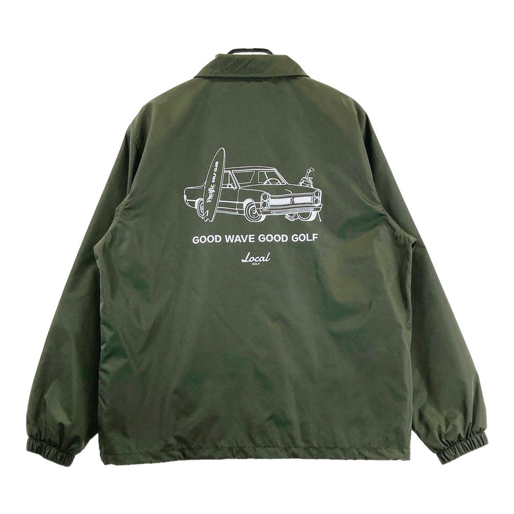サイズ：M/L LOCAL GOLF ローカルゴルフ ×Pacific golf club コーチ