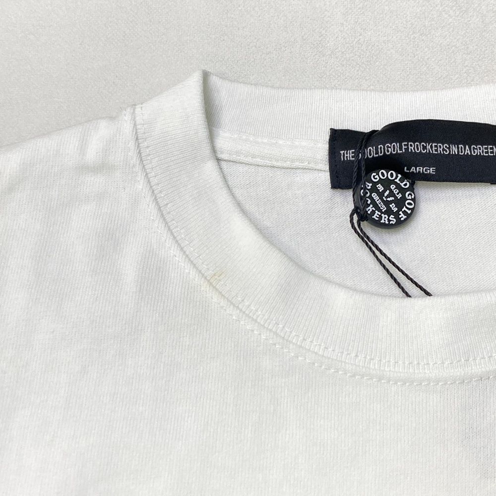 ゴールドゴルフロッカーズ　ロンT 白　新品　未使用 GOOLD GOLF ROCKERS ゴールドゴルフロッカーズ 長袖Tシャツ ホワイト系
