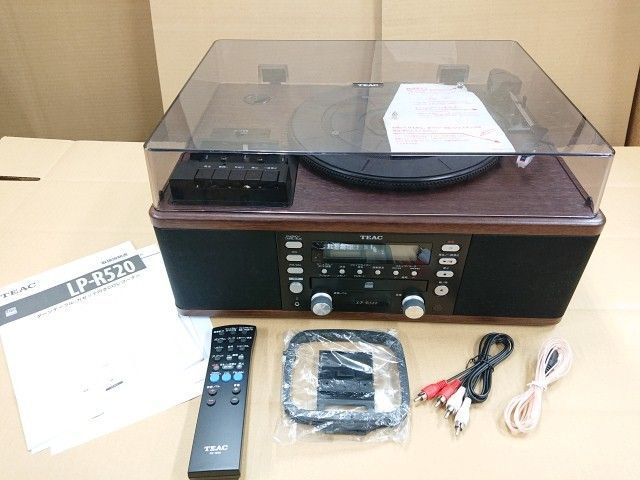 未使用品】 訳あり ティアック LP-R520 展示品 ターンテーブル