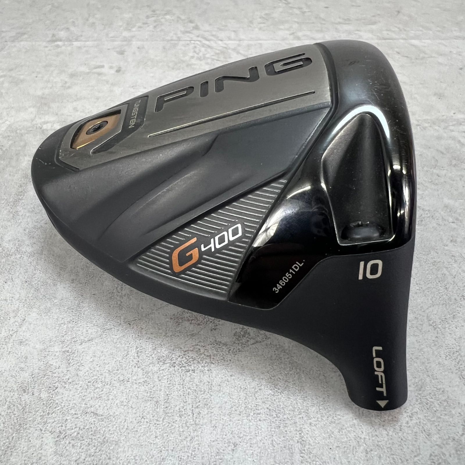 PING G400 LST メンズゴルフ ドライバーヘッド 10° 右利き用 ピン