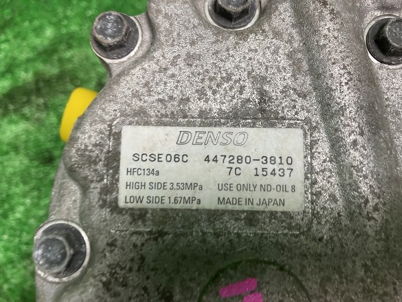 ミライース LA360S エアコンコンプレッサー L SA3 4WD デンソー 447280