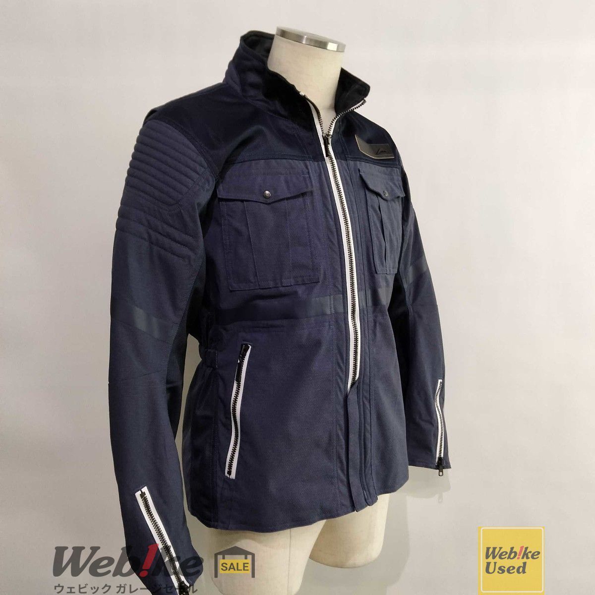 KUSHITANI K-2393 アーカナハーフメッシュジャケット | サイズ：LL/XL