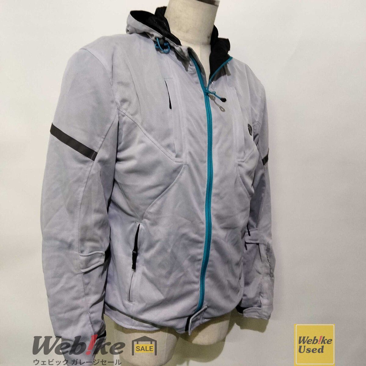 コミネ プロテクトメッシュパーカー JK-152 Silver シルバー　 XL KOMINE JK-152 プロテクトメッシュパーカー | サイズ：XXL/2XL