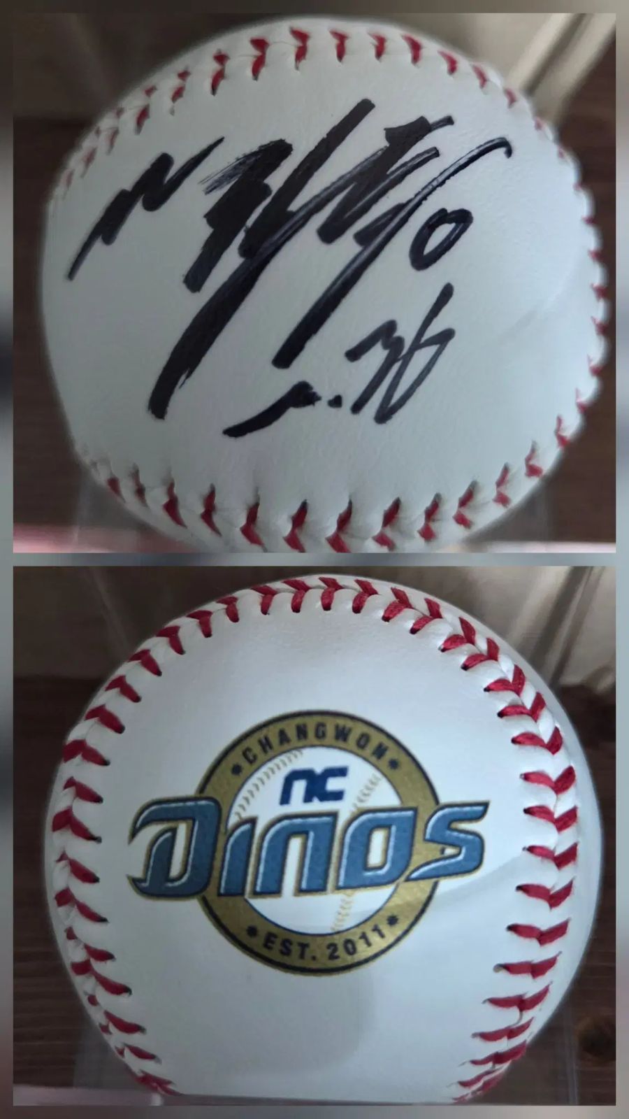 NCダイノス NO 36 권 희동 サインボール (NCロゴボール) - メルカリ
