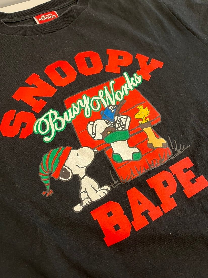 未使用・美品　SNOOPY × A BATHING APE  コラボ　レア s-l1200.jpg
