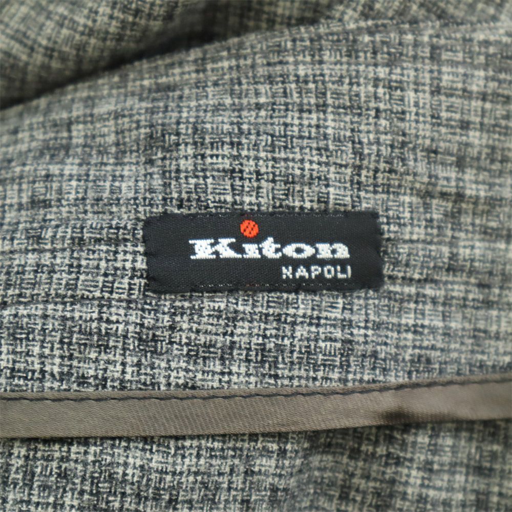 □美品□Kiton キートン パンツ サイズ46 カシミヤ混 スラックス