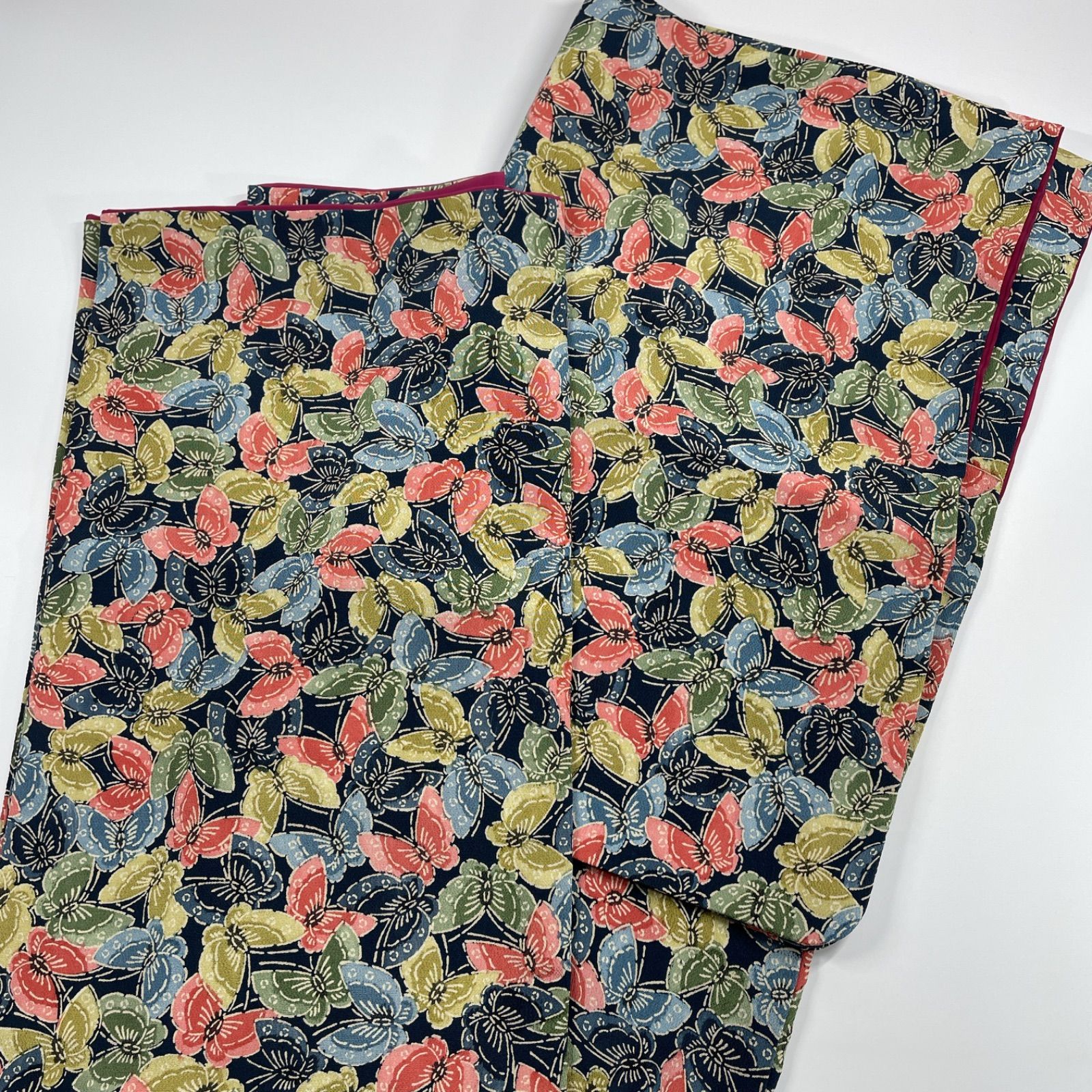 正絹　小紋18枚セット　まとめ売り　リメイク　素材用 小紋 5枚 正絹 着物まとめ売り 同梱購入歓迎 リメイク用 着付け練習用