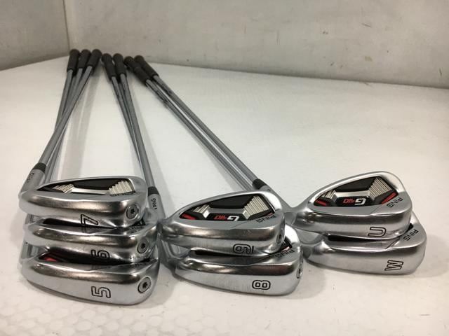 返品OK 【中古ゴルフクラブ】(7本セット)ピン G410 アイアン AWT 2.0