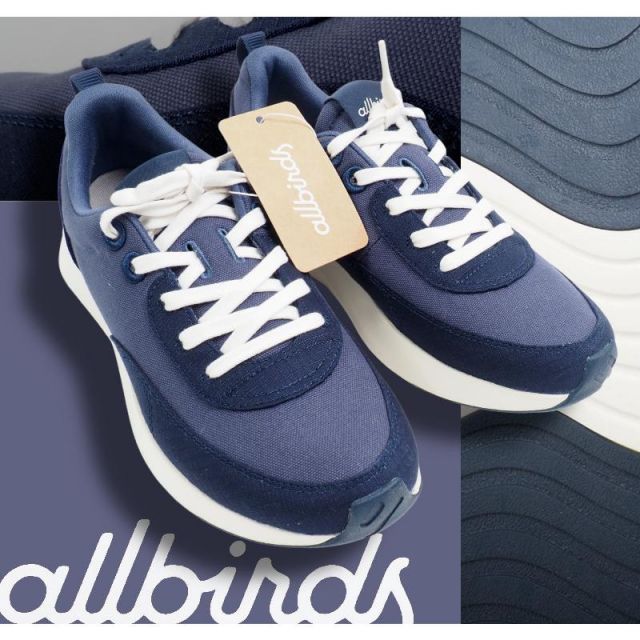 新品1.7万円 Allbirds オールバーズ クーリエ シューズ/スニーカー  30cm ディープネイビー(B2) ABM240049