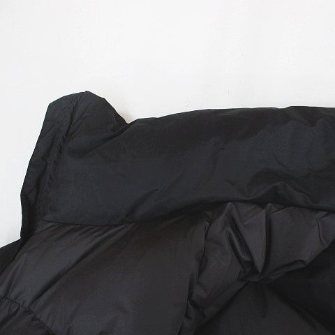 【中古】ナンガ NANGA SHIPS any 別注 オーロラ ダウン ジャケット M 黒系 ダブルジップ スタンドカラー フード内蔵 ナンガ NANGA SHIPS any 別注 オーロラ ダウン ジャケット M 黒系