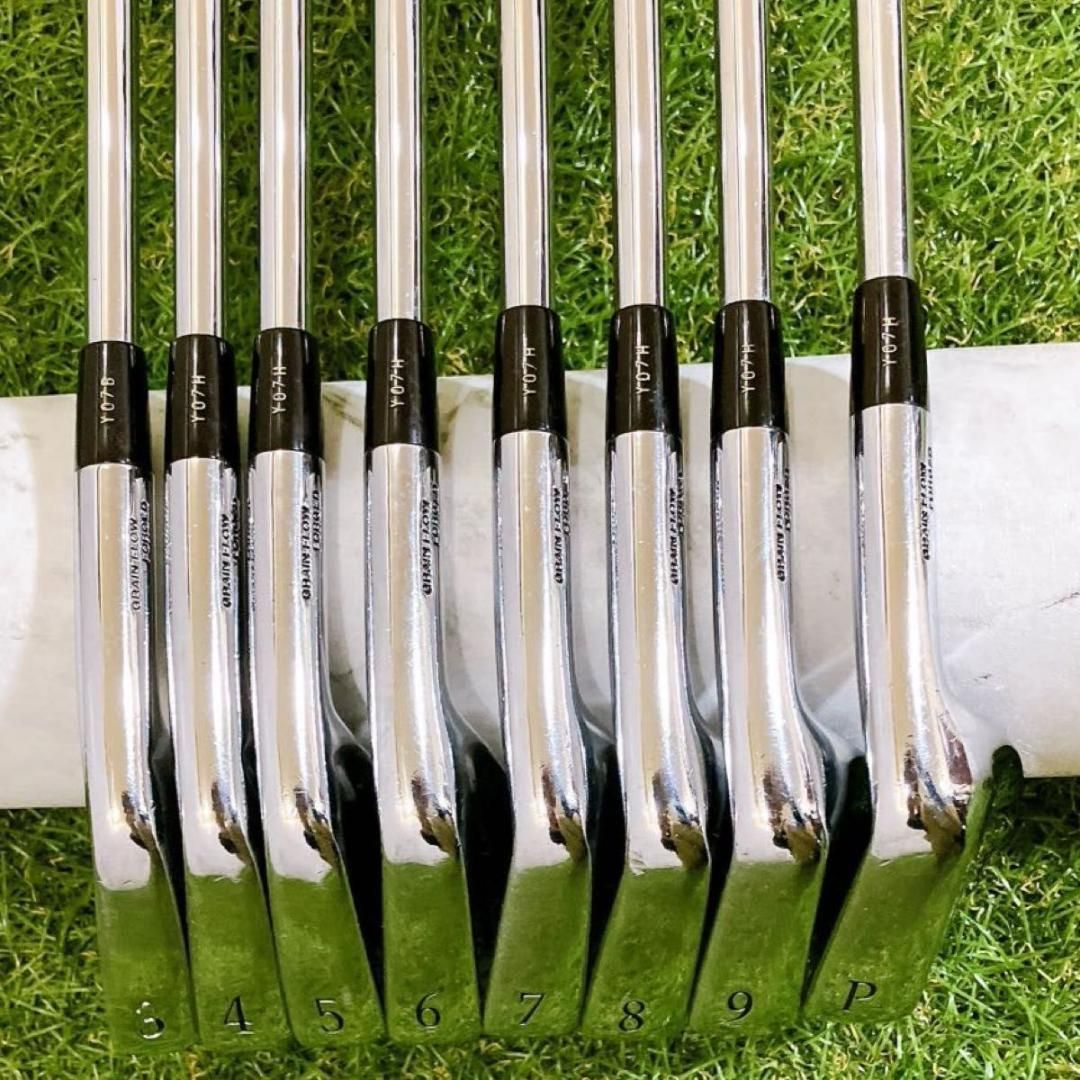 MIZUNO MP-33 ミズノ メンズアイアン 8本 右 S マッスルバック - メルカリ