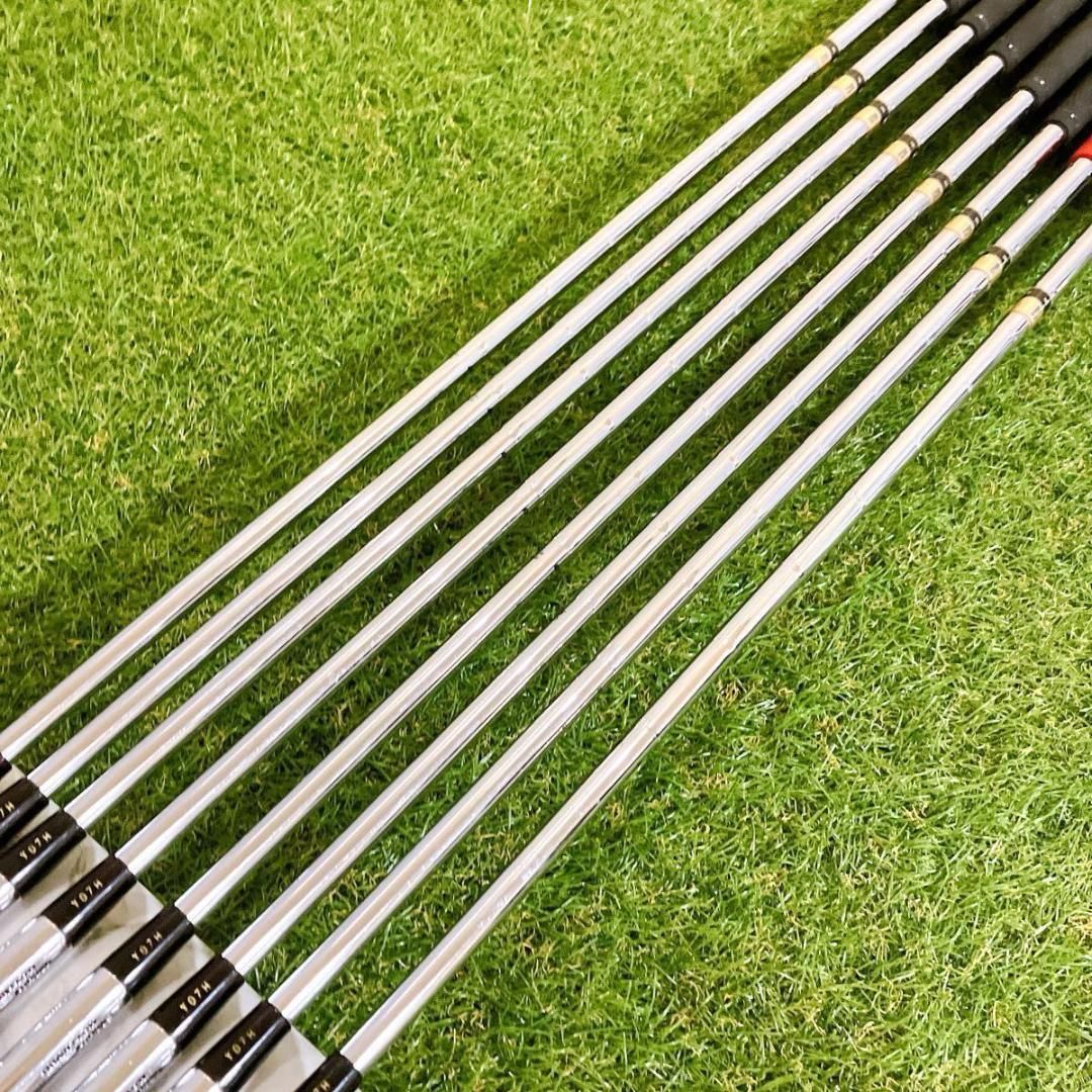 MIZUNO MP-33 ミズノ メンズアイアン 8本 右 S マッスルバック - メルカリ