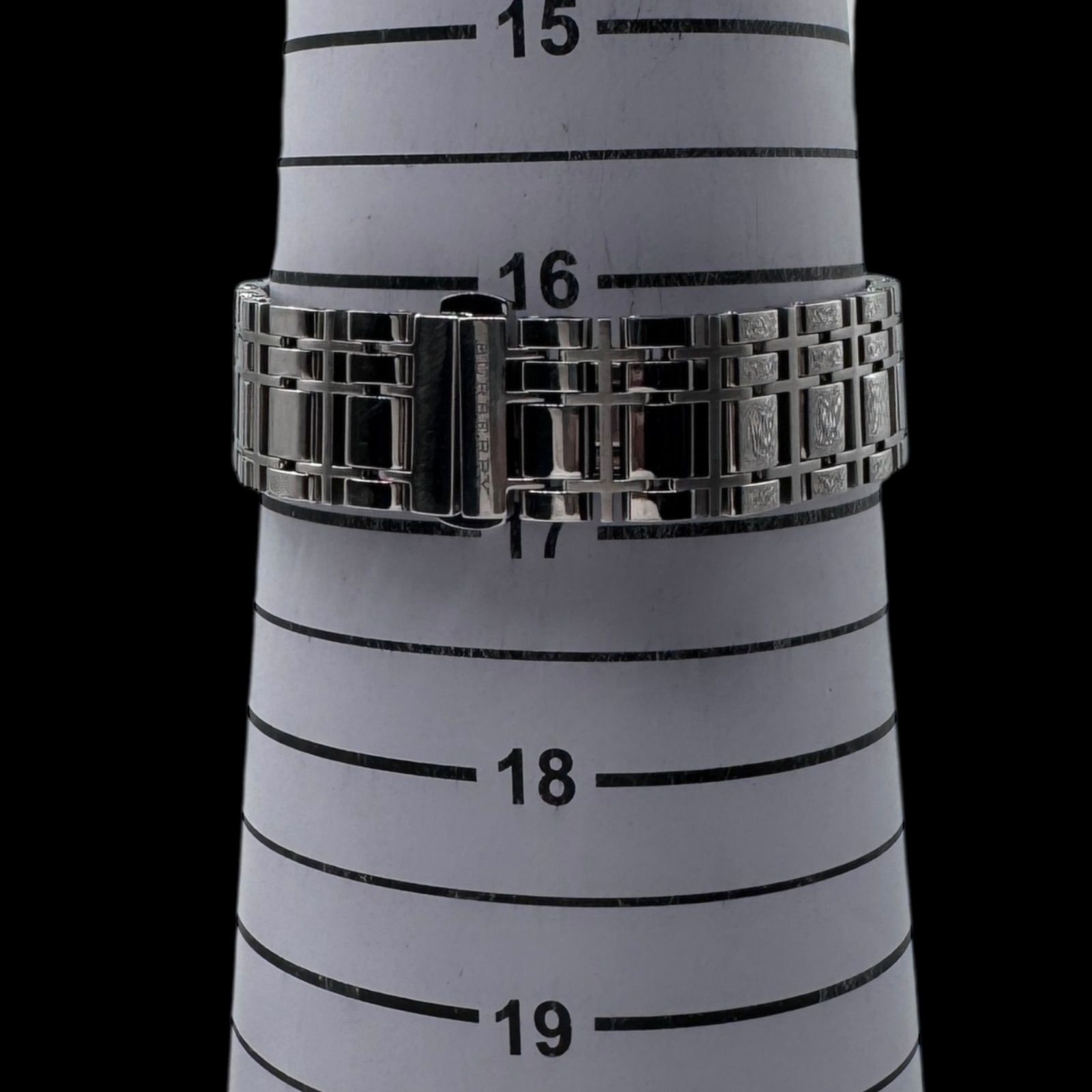 新品電池稼働 BURBERRY バーバリー BU1363 チェック ピンク文字盤