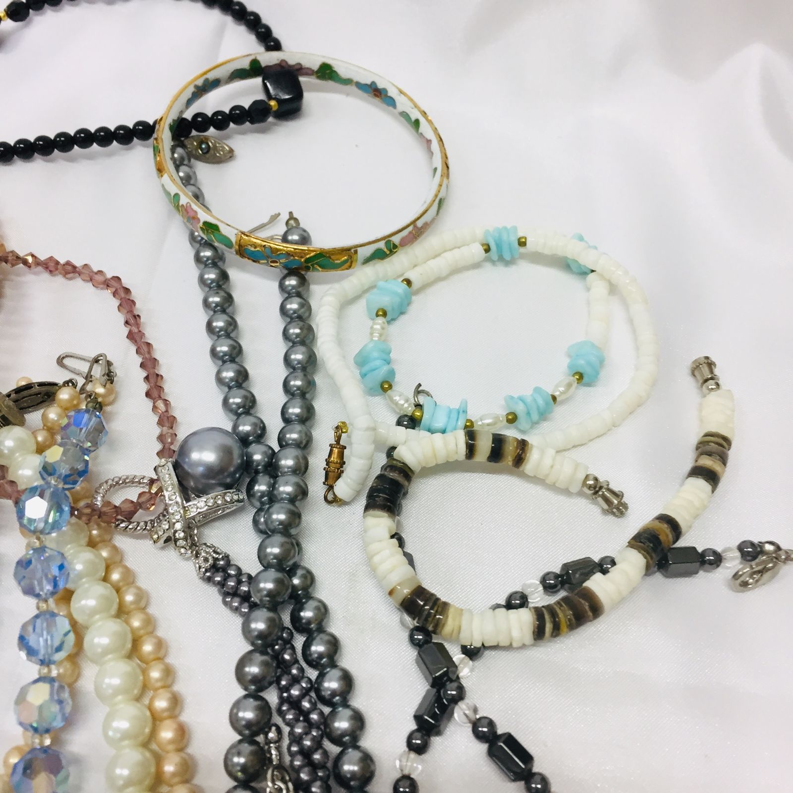 S【まとめ売り】ストーン系 アクセサリー まとめ売り ネックレス